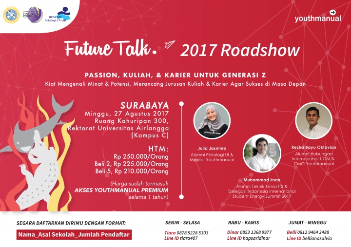 Bulan Agustus Ini, Youthmanual Future Talk Akan Hadir Di 