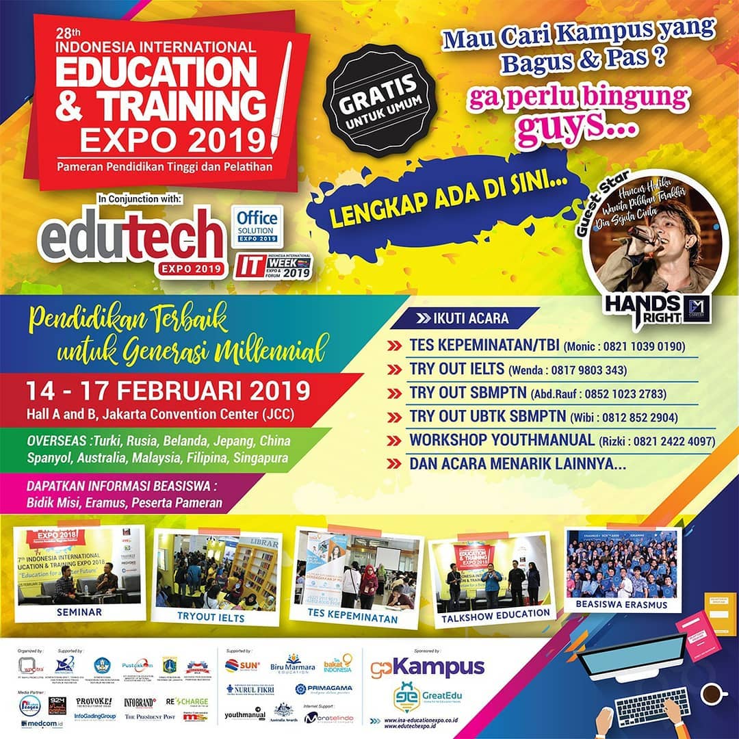 Indonesia International Education and Training Expo 2019 